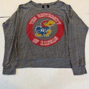 Gray University of Kansas Sweatshirt